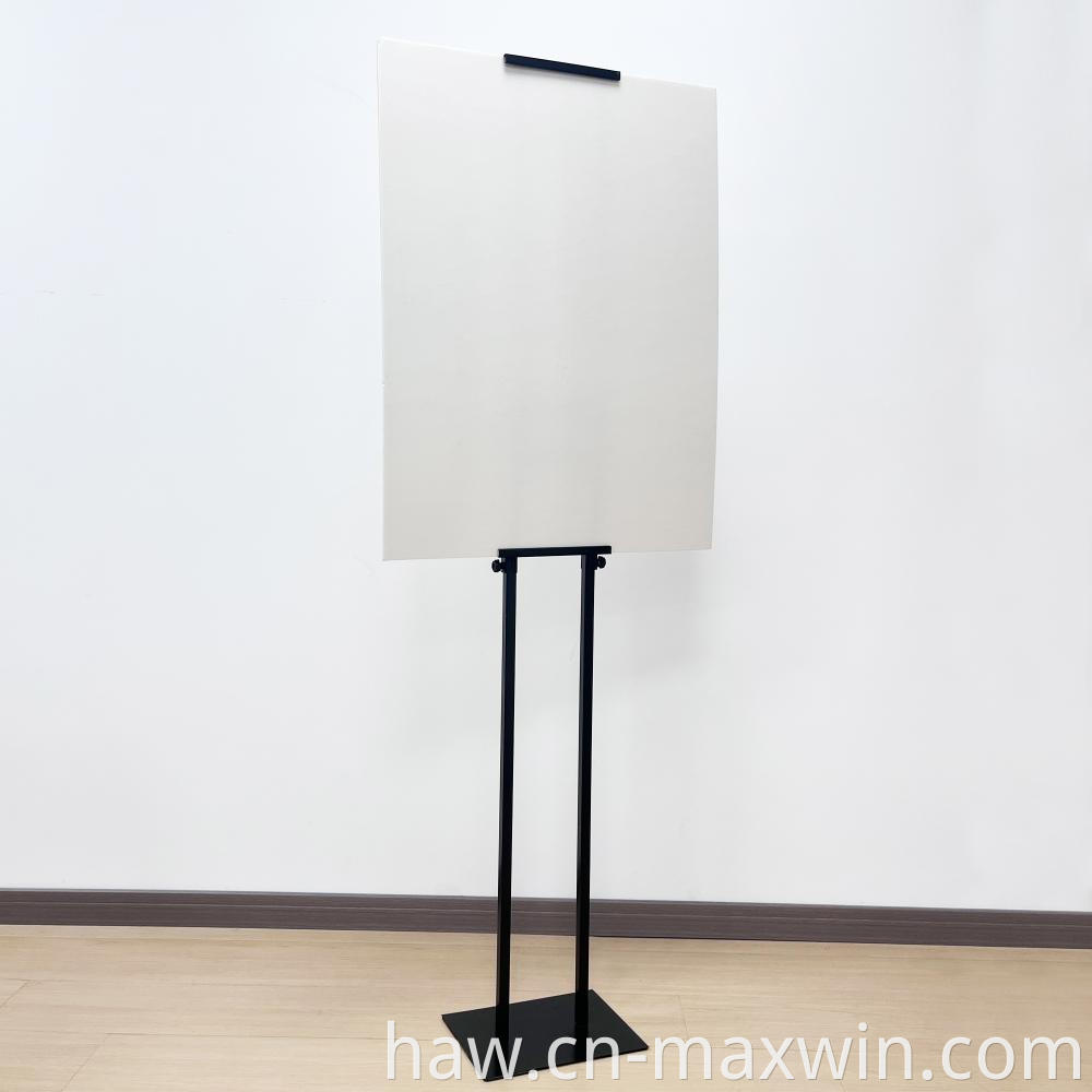 Hoʻoponopono i kahi papa kuhikuhi A3 Standing Sign Adjustable